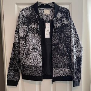 Eleven Paris Black and White Patterned Jacket